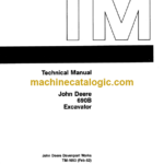 John Deere 690B Excavator Technical Manual (TM1093)