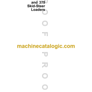 John Deere 570 and 379 Skid-Steer Loaders Technical Manual (TM1359)