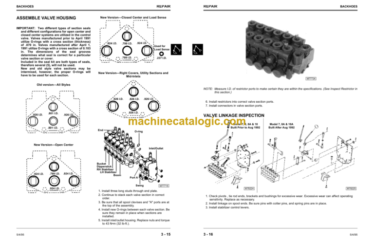 John Deere Horicon Hydraulic Attachments Technical Manual (TM1593)