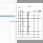 Hitachi Zaxis ZX22U-2 Hydraulic Excavator Parts Catalog & Equipment Components Parts Catalog