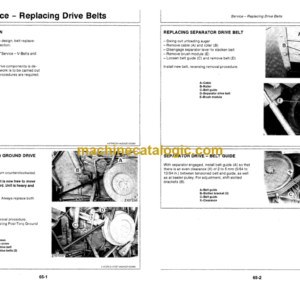 John Deere 4435 Combine Operator’s Manual (OMZ91908)