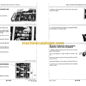 John Deere 2360 WindRower and 160 Platform Technical Manual (TM1300)