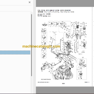 Hitachi ZX160LC-7H Hydraulic Excavator Parts and Equipment Components Parts Catalog