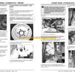 John Deere LX280, LX280AWS and LX289 Garden Tractors Technical Manual (TM2046)