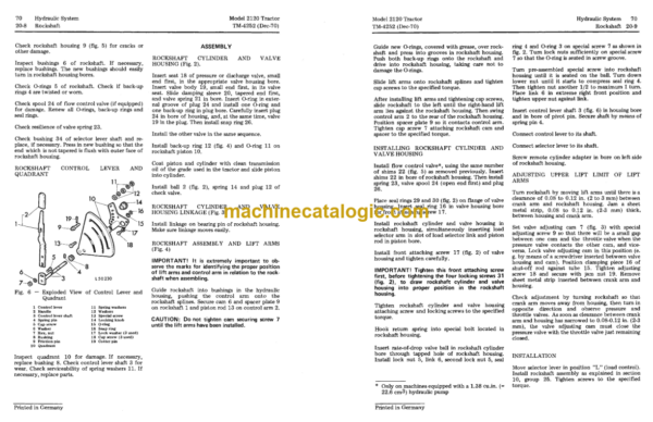 John Deere 1530 Tractor Technical Manual (TM4280)