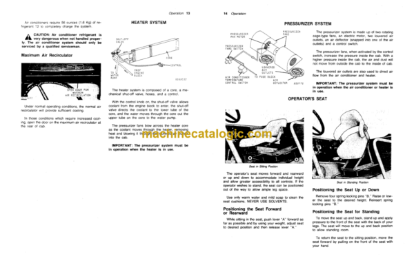 John Deere 4400 Combine Operator's Manual (OMH88379)