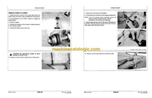 John Deere 401D Tractor Technical Manual (TM1271)