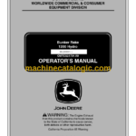 John Deere 1200 Hydro Bunker Rake Operator's Manual (OMTCU27194)