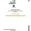 John Deere 6620, Sidehill 6620, 7720, and 8820 Combines Operator's Manual (OMH114163)