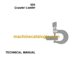 John Deere 655 Crawler Loader Technical Manual (TM1250)
