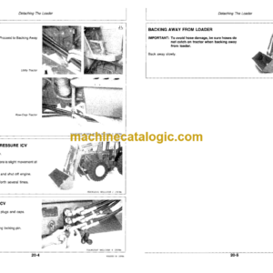 John Deere 265 Farm Loader Operator’s Manual (OMW37959)