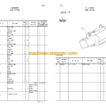Hitachi ZX30UR-2 ZX30UR-2U Hydraulic Excavator Parts Catalog