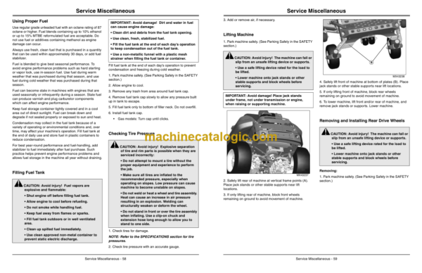 John Deere Z910A, Z920A, Z925A, Z925A EFI, Z930A, Z950A, Z960A, Z970A ZTrak Pro Series Operator's Manual (OMTCU30355)