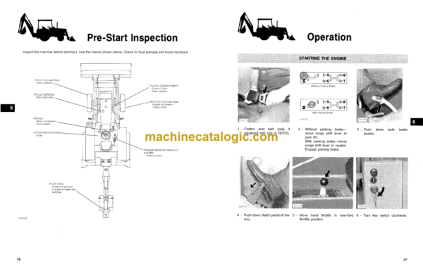 John Deere JD310-A Backhoe Loader Operator's Manual (OMT66837)