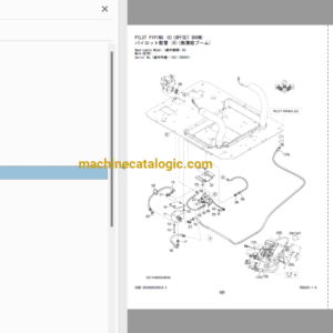 Hitachi ZX135US-6 Hydraulic Excavator Parts and Equipment Components Parts Catalog