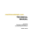 John Deere F735 Front Mower Tractors Technical Manual (TM1597)