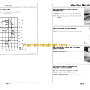 John Deere 410D and 510D Backhoe Loader Operator’s Manual (OMT143669)