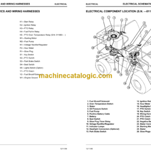 John Deere F735 Front Mower Tractors Technical Manual (TM1597)