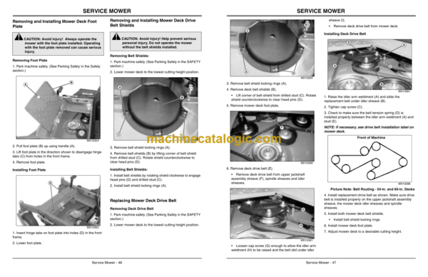 John Deere 737 and 757 Mid-Frame Z-Trak Operator's Manual (OMTCU20986)