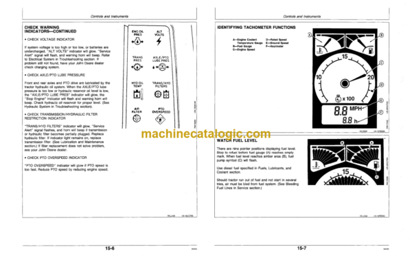 John Deere 8560 8760 8960 Tractors Operator's Manual (OMAR109479)