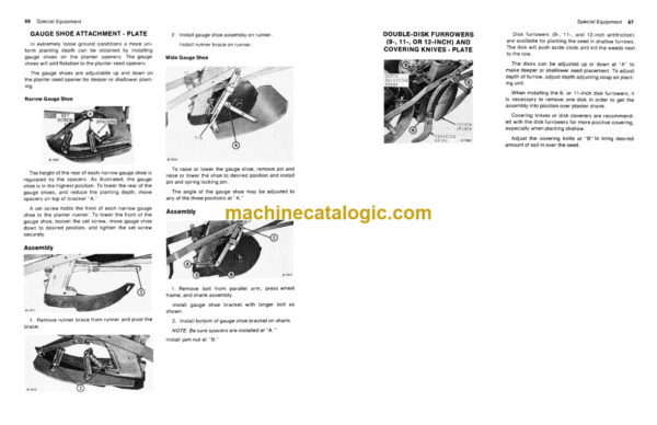 John Deere 1260 and 1280 Planters (PLATE OR PLATELESS) Operator's Manual (OMB25490)