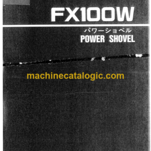 Hitachi FX100W Power Shovel Parts Catalog