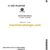John Deere 51 Unit Planter Operator's Manual (OMB25516)