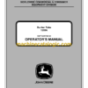 John Deere 1200A Bunker Rake Operator's Manual (OMTCU29789)