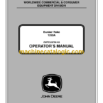 John Deere 1200A Bunker Rake Operator's Manual (OMTCU29789)
