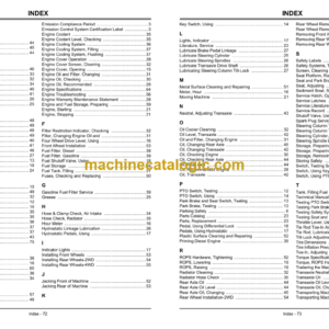 John Deere 1420, 1435, 1445 Front Mower Operator’s Manual (OMTCU13565K0)