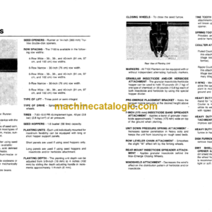 John Deere 7100 Integrel Rigid Frame Max-Emerge Planters Operator’s Manual (OMA36991)