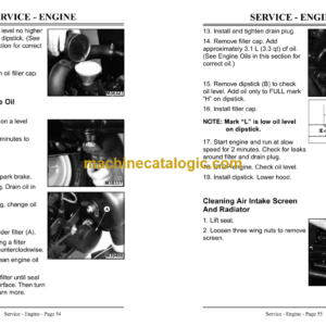 John Deere F925 and F935 Front Mower Operator’s Manual (OMM124509A9)