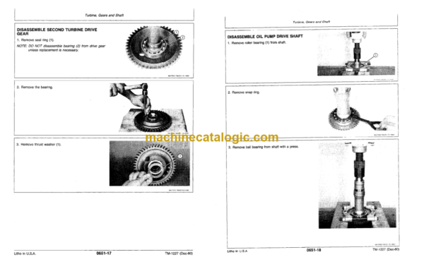 John Deere 444C Loader Technical Manual (TM1227) - Image 2