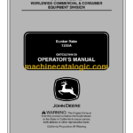 John Deere 1200A Bunker Rake Operator's Manual (OMTCU27049)