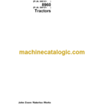 John Deere 8560, 8760 and 8960 Tractors Operator's Manual (OMAR111204)