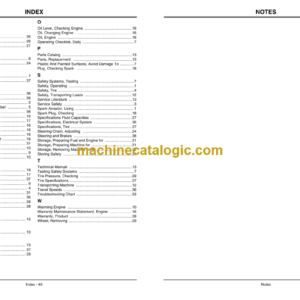 John Deere 1200A Bunker Rake Operator’s Manual (OMTCU27049)