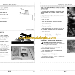 John Deere 344G and 444G Loaders Operator’s Manual (OMAT168019)