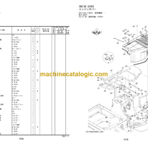 Hitachi ZAXIS75US-5N Hydraulic Excavator Parts Catalog