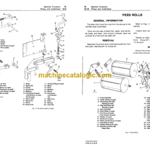 John Deere 400 and 425 Hay Cubers Technical Manual (TM1010)