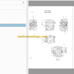 Hitachi ZAXIS75UR-5B Hydraulic Excavator Parts Catalog & Equipment Components Parts Catalog