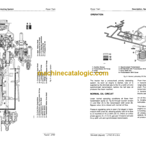 John Deere 2750 Tractor Technical Manual (TM4405)