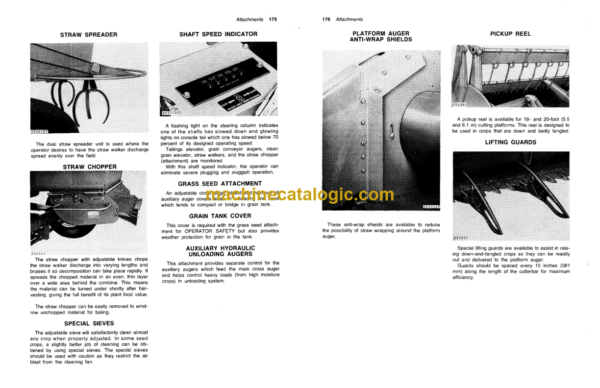 John Deere 6602 Combines Operator's Manual (OMH88385)