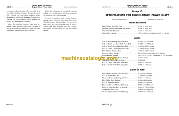 John Deere 70 Diesel Tractor Service Manual (SM2017)