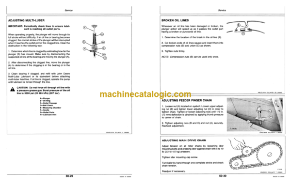 John Deere 467 Baler Operator's Manual (OME76109)