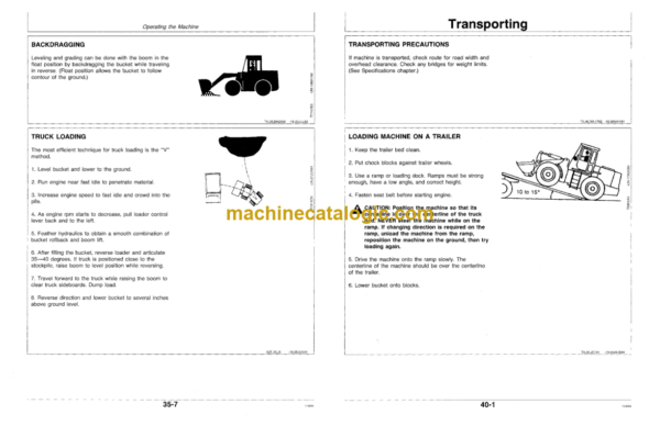 John Deere 344G and 444G Loaders Operator's Manual (OMAT168019)