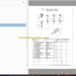 Hitachi ZX20U Hydraulic Excavator Parts Catalog & Equipment Components & Engine Parts Catalog