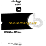 John Deere 544C Loader Technical Manual (TM1228)