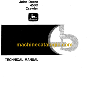 John Deere 450C Crawler Technical Manual (TM1102)