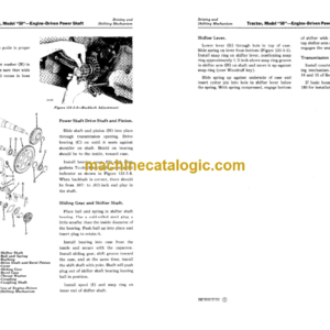 John Deere Model 50 Series Tractors Service Manual (SM2010)