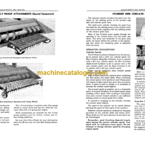 John Deere 55 HI-LO Combines Operator’s Manual (OMH90738)